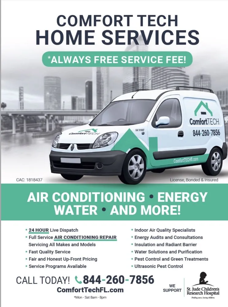 Slide of Comfort Tech Home Services