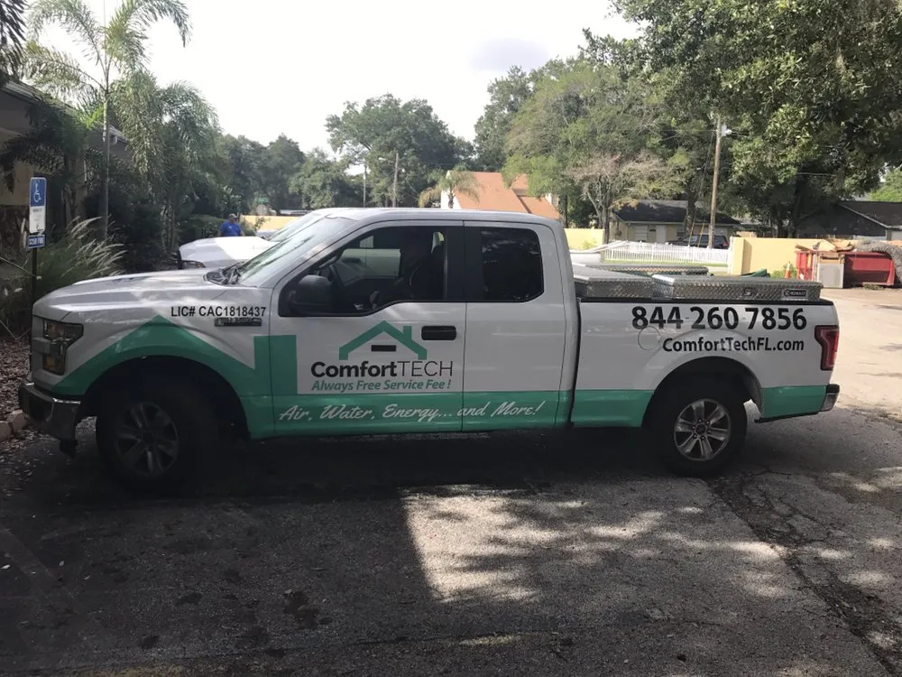 Slide of Comfort Tech Home Services