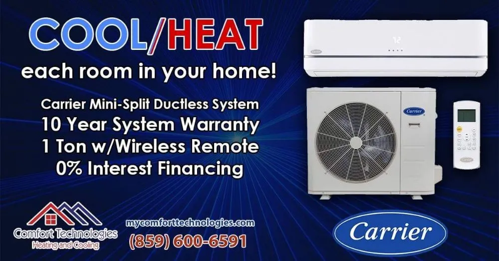 Slide of Comfort Technologies Heating and Cooling