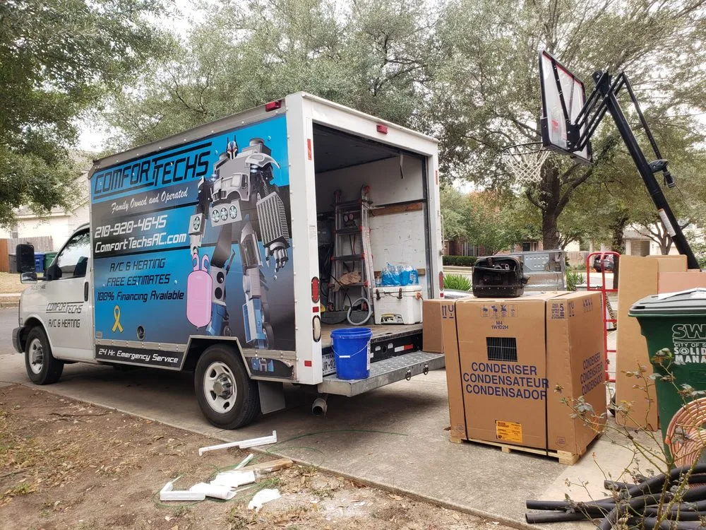 Slide of Comfort Techs Air Conditioning and Heating