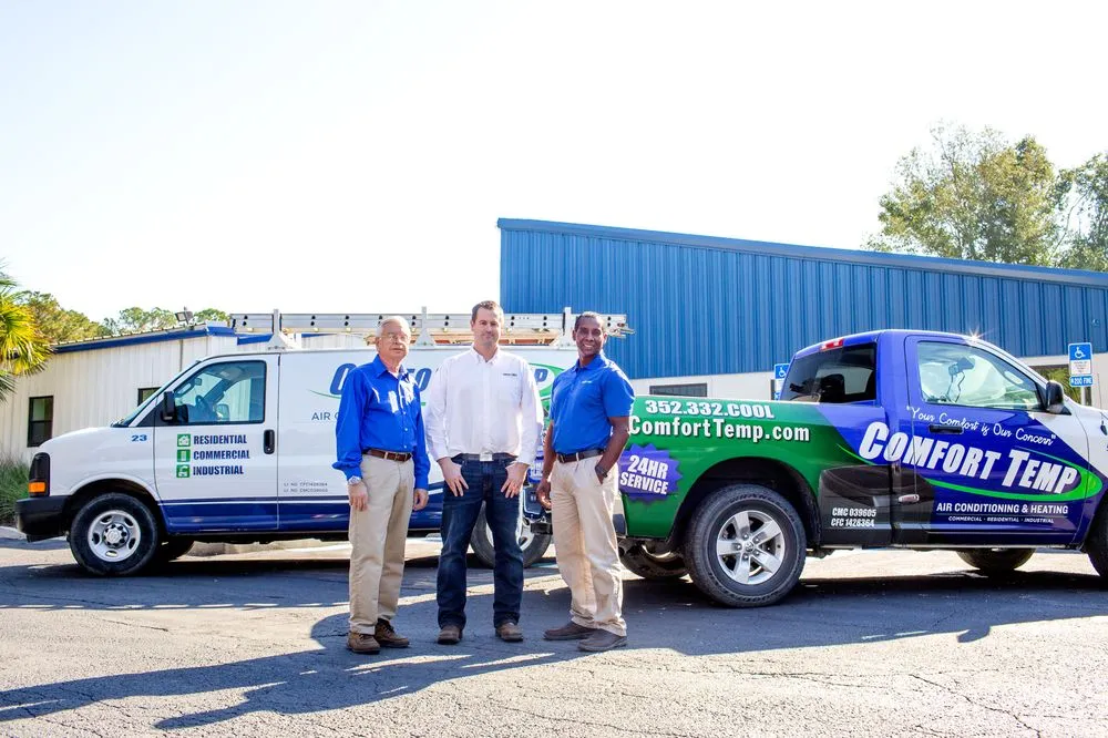 Reliable AC installation for homes in Gainseville, FL by Comfort Temp Heating & Air