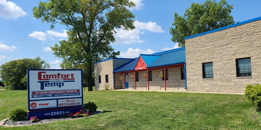 Slide of Comfort Temp Heating & Cooling