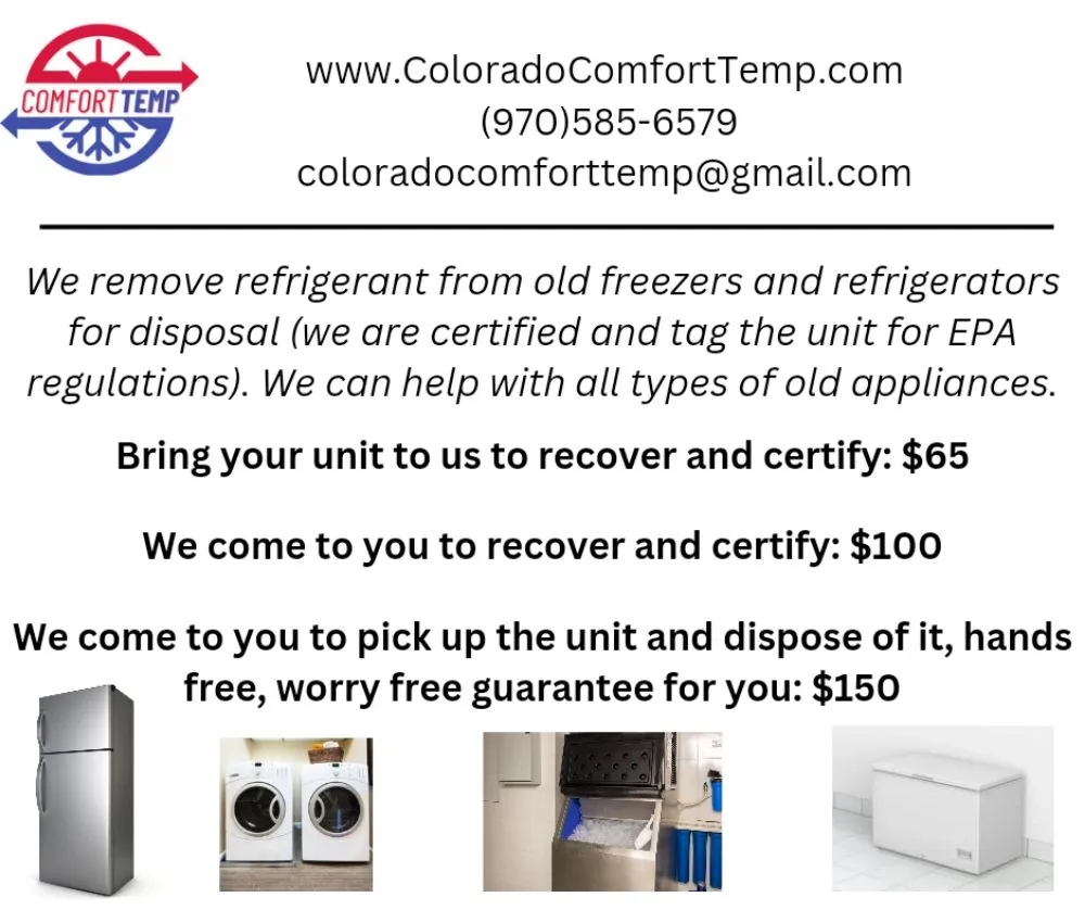 Slide of Comfort Temp