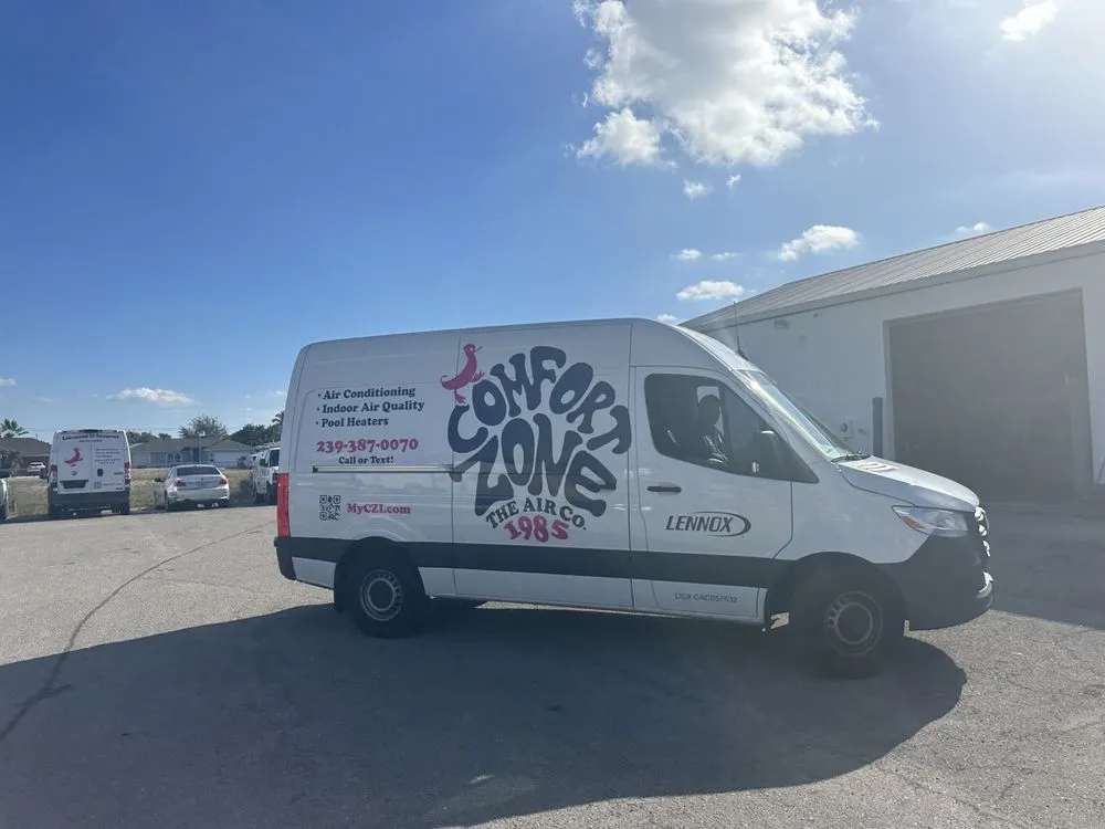 Slide of Comfort Zone AC Repair Cape Coral