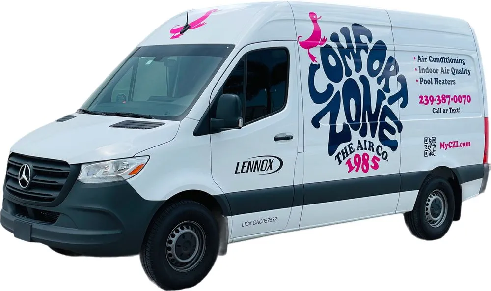 Slide of Comfort Zone AC Repair Cape Coral