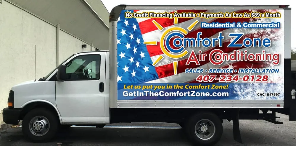 Slide of Comfort Zone Air Conditioning AH Corp