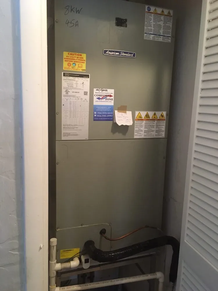 Slide of Comfort Zone Air Conditioning