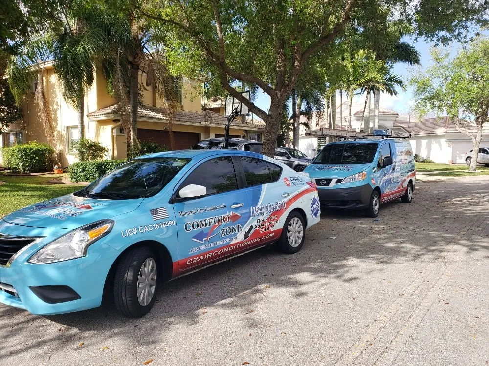 Slide of Comfort Zone Air Conditioning