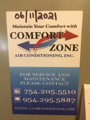Comfort Zone Air Conditioning