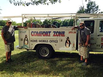 Slide of Comfort Zone Heat and Air