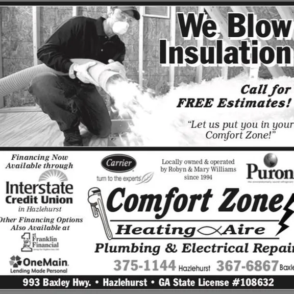 Slide of Comfort Zone Heating & Air