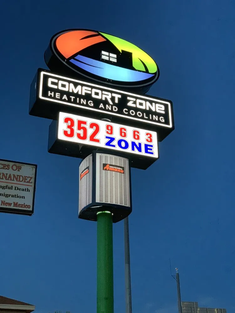 Slide of Comfort Zone Heating & Cooling