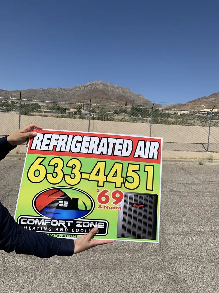 Slide of Comfort Zone Heating & Cooling