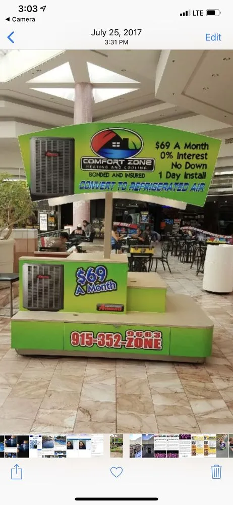 Slide of Comfort Zone Heating & Cooling