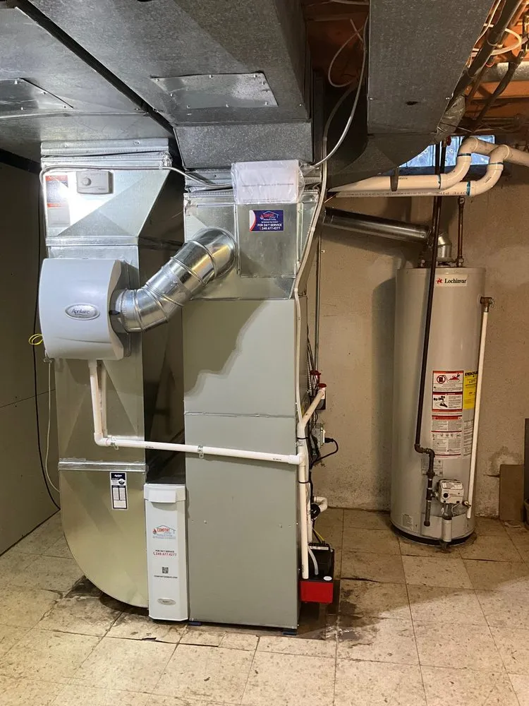 Slide of Comfort Zone Heating and Cooling