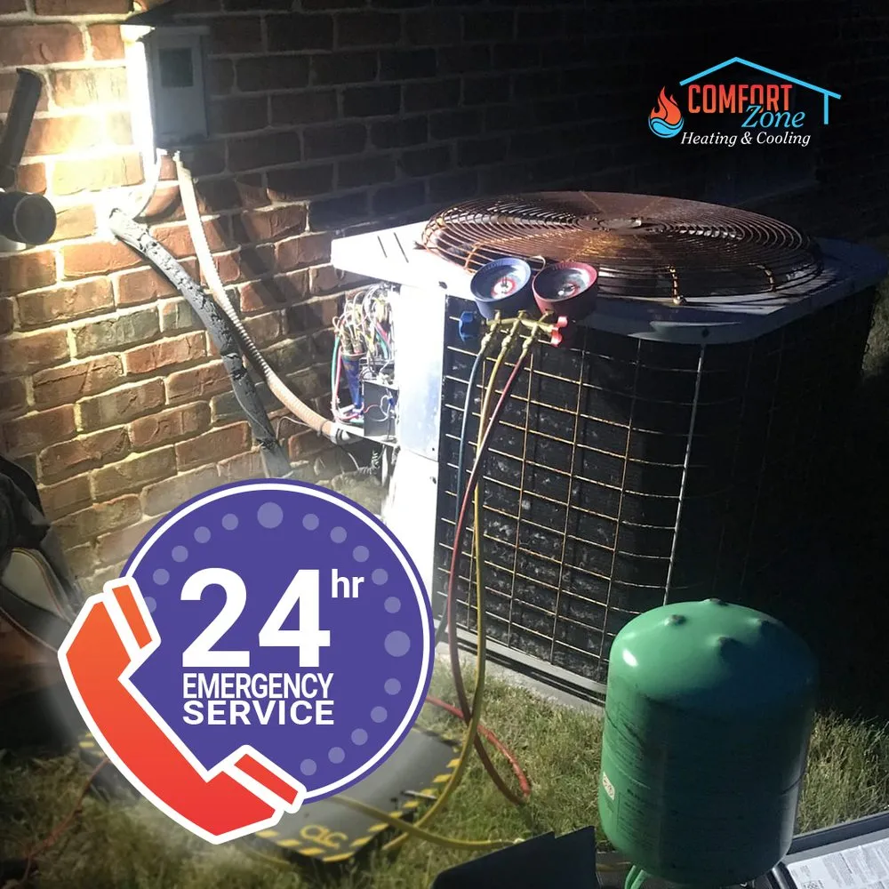 Slide of Comfort Zone Heating and Cooling