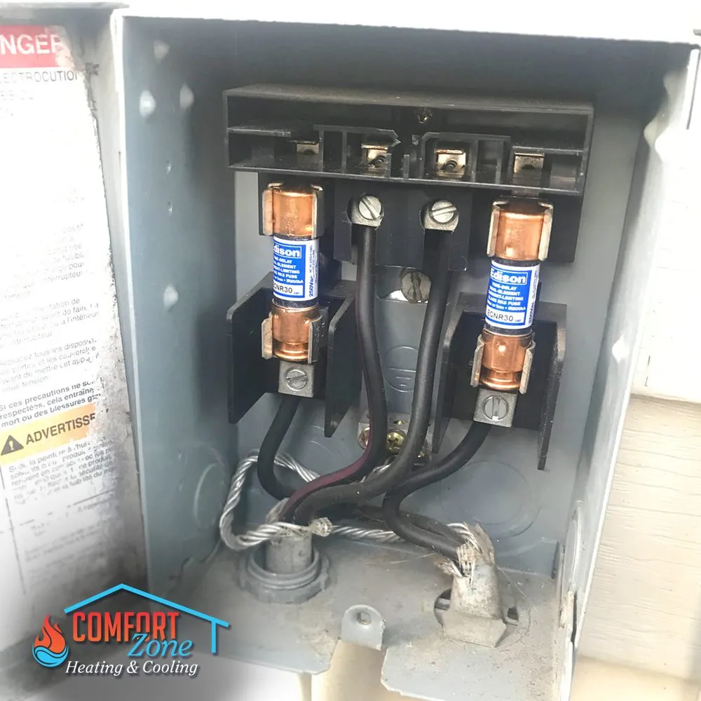 Slide of Comfort Zone Heating and Cooling