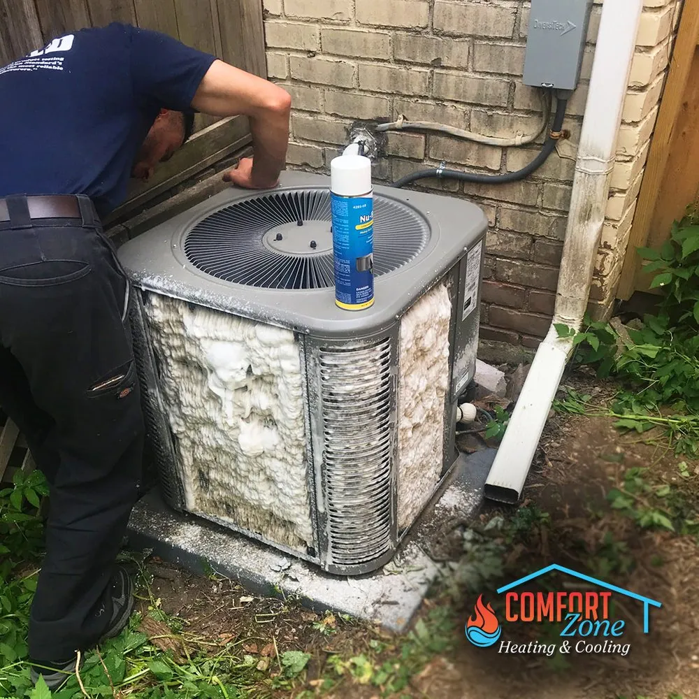 Slide of Comfort Zone Heating and Cooling