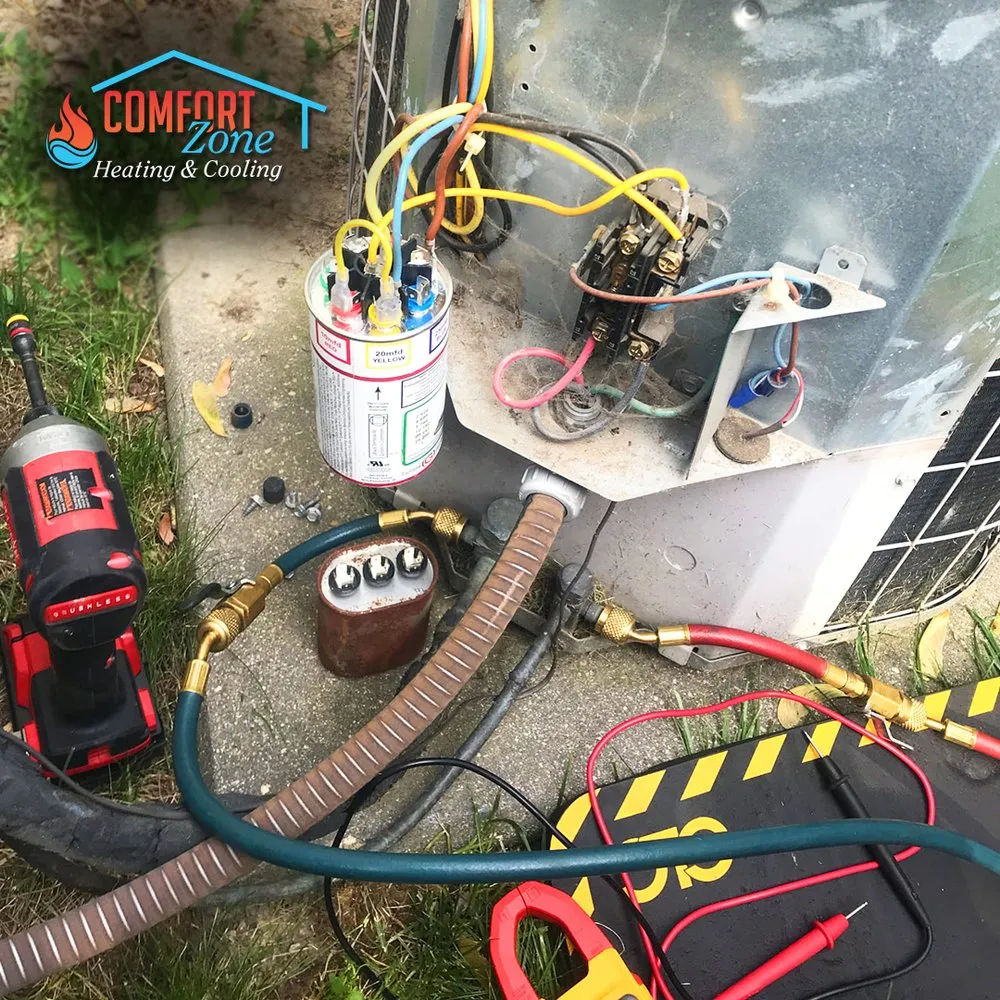 Slide of Comfort Zone Heating and Cooling