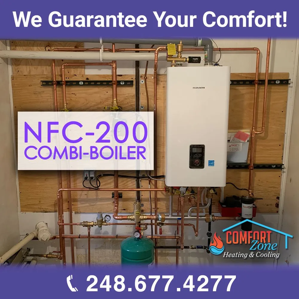 Slide of Comfort Zone Heating and Cooling