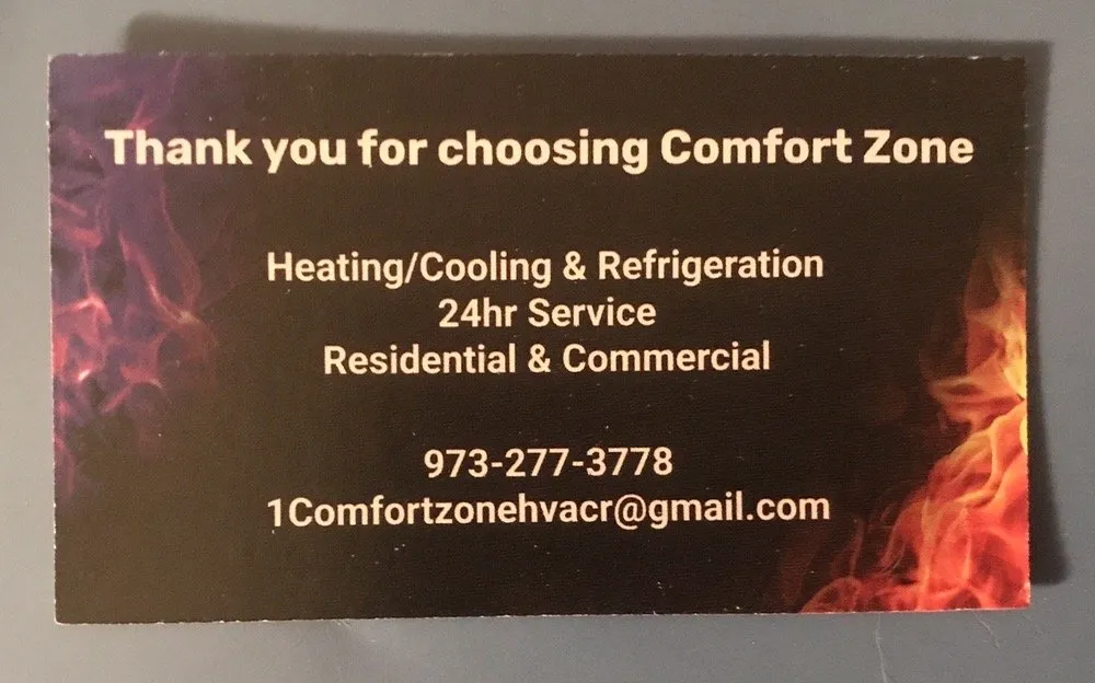 Slide of Comfort Zone HvacR