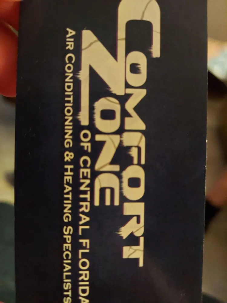 Slide of Comfort Zone of Central Florida