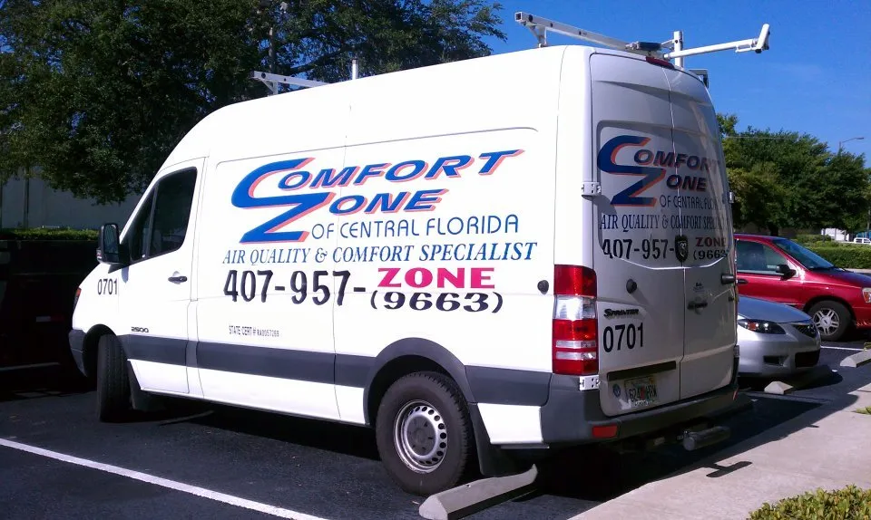 Slide of Comfort Zone of Central Florida