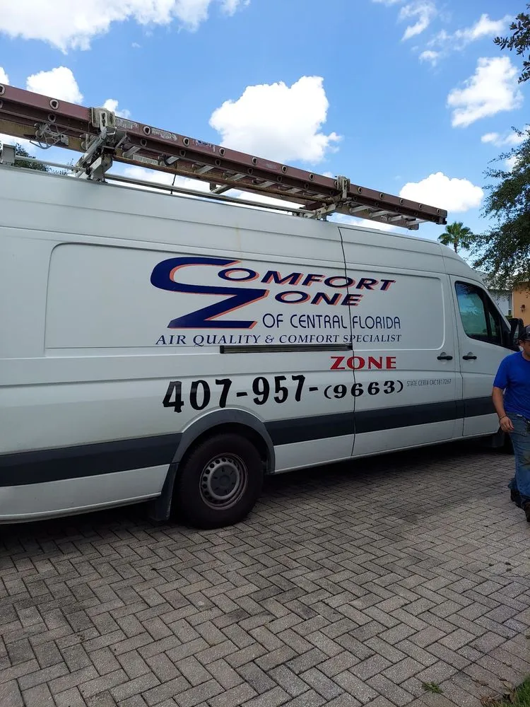 Slide of Comfort Zone of Central Florida