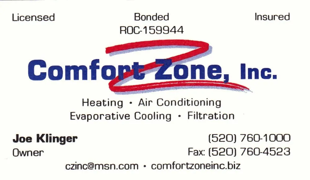 Slide of Comfort Zone