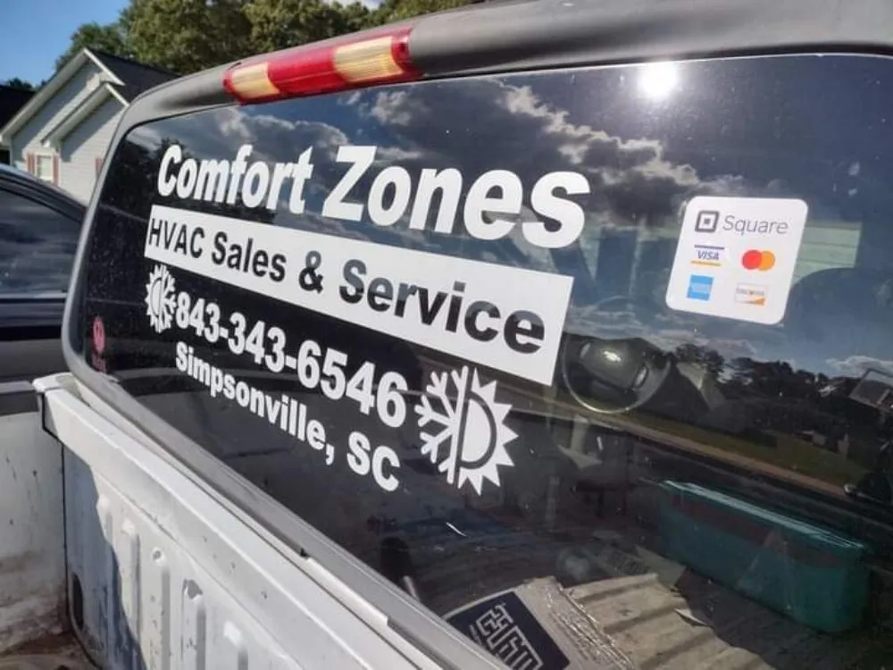 Slide of Comfort Zones HVAC Sales & Service