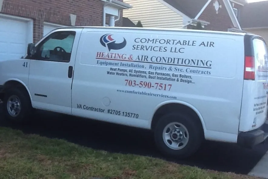 Slide of Comfortable Air Services