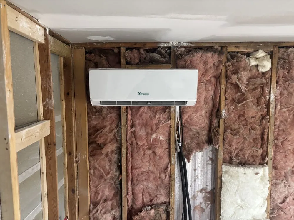 Slide of Comfortable Heating and Cooling