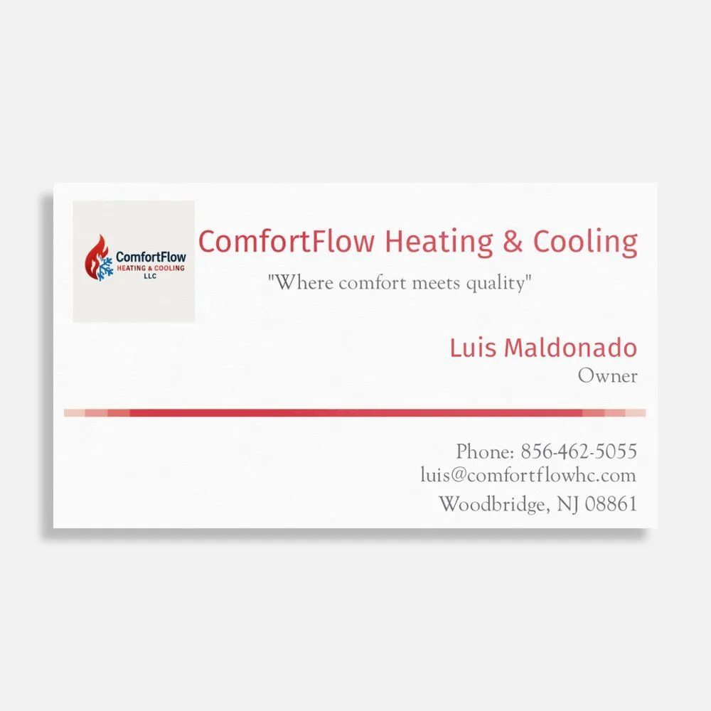 Slide of ComfortFlow Heating and Cooling