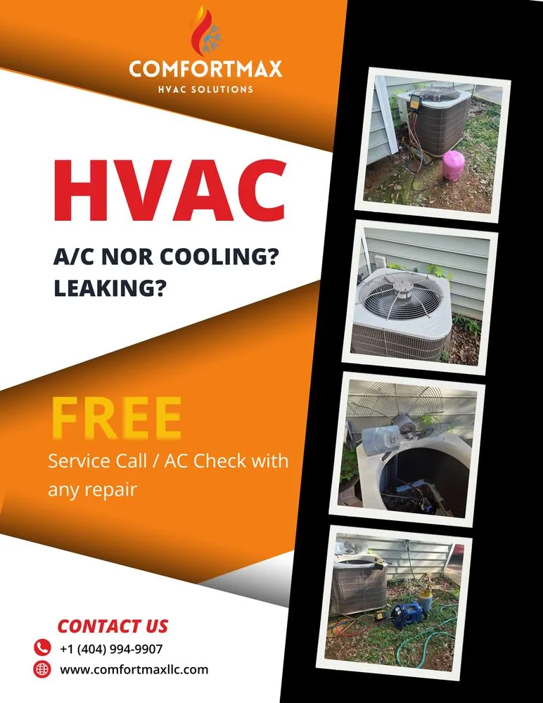 Slide of ComfortMax HVAC Solutions