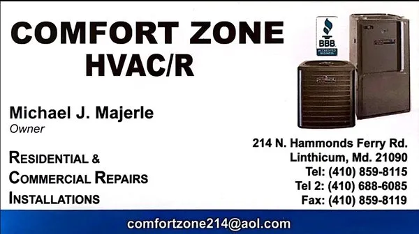 ComfortZone HVAC/R Logo