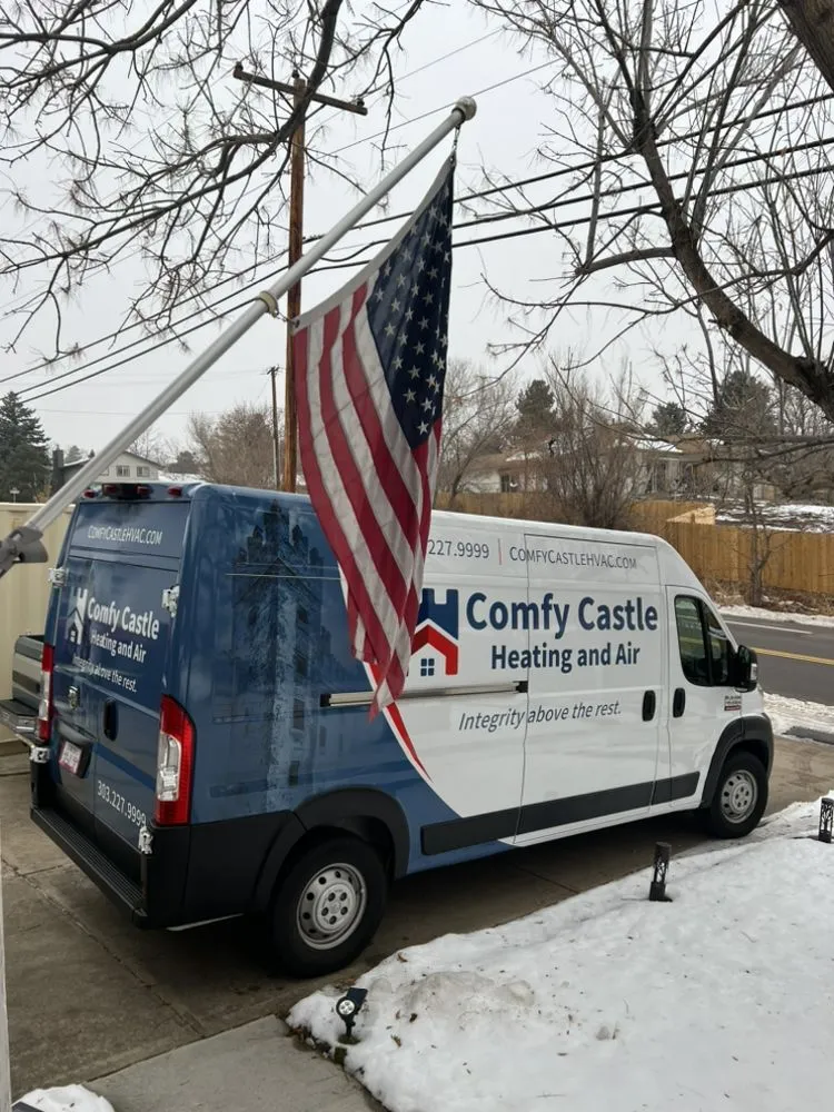 Slide of comfy castle heating and air