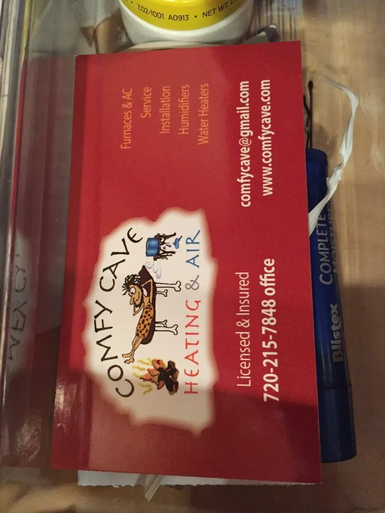 Slide of Comfy Cave Heating & Air