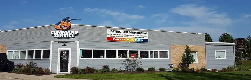 Slide of Command Service Center