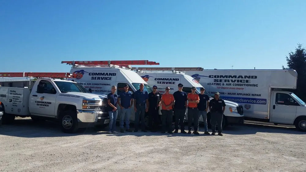 Slide of Command Service Center