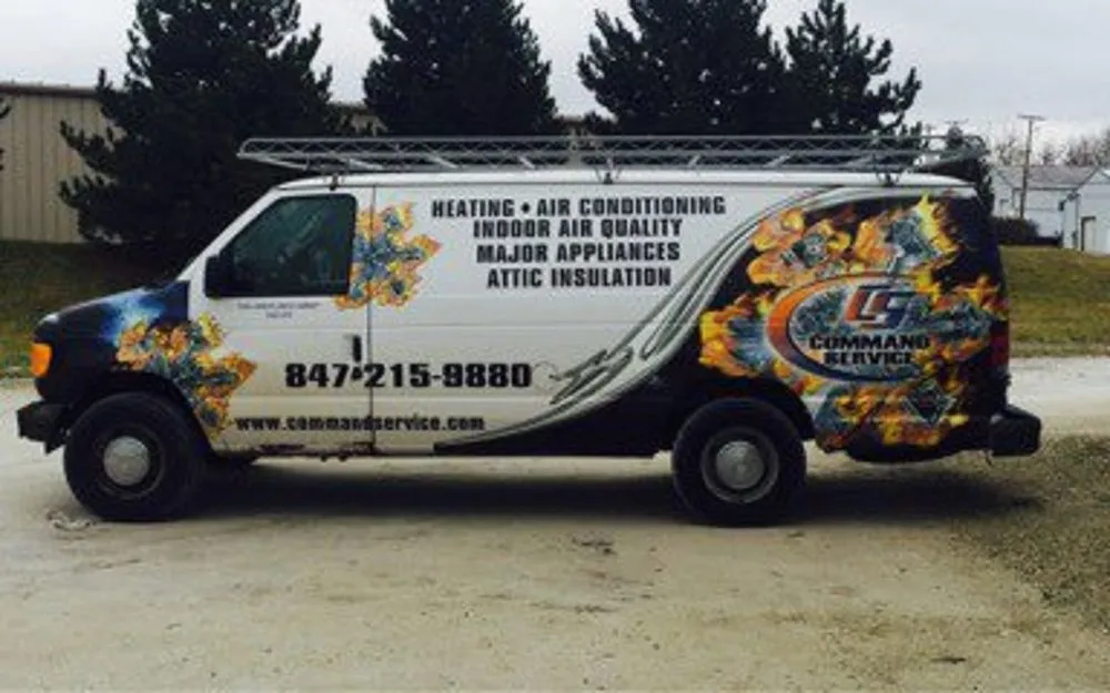 Slide of Command Service Center