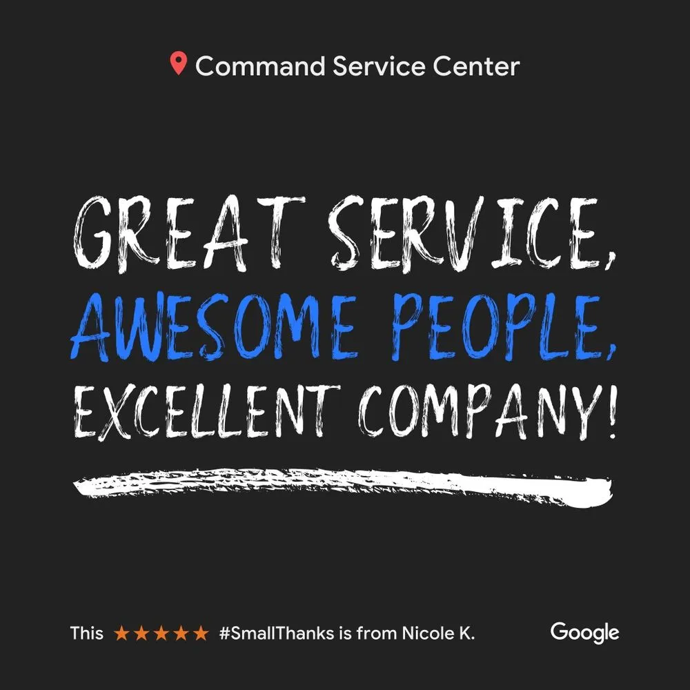 Slide of Command Service Center