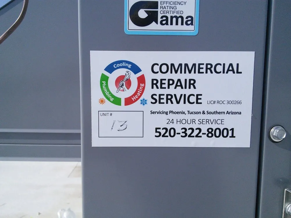 Slide of Commercial Repair Service