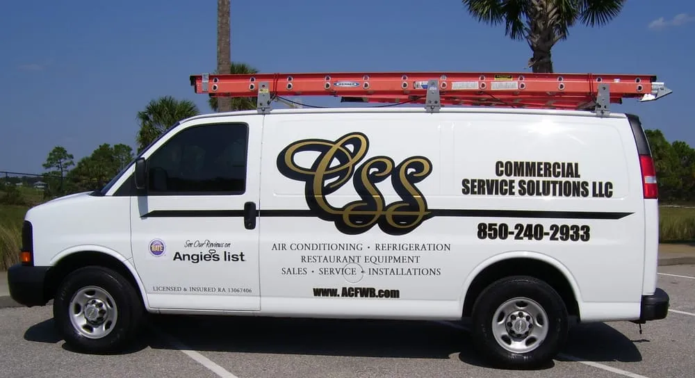 Slide of Commercial Service Solutions