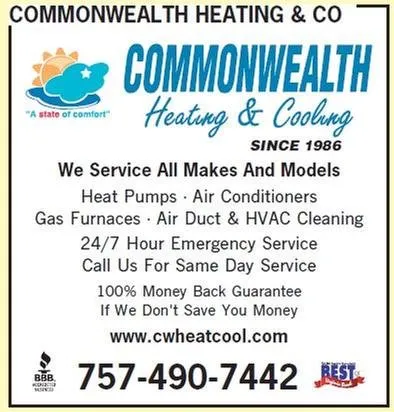 Slide of Commonwealth Heating & Cooling