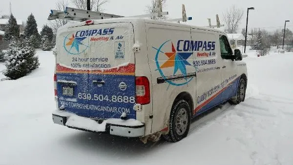 Slide of Compass Heating and Air Conditioning