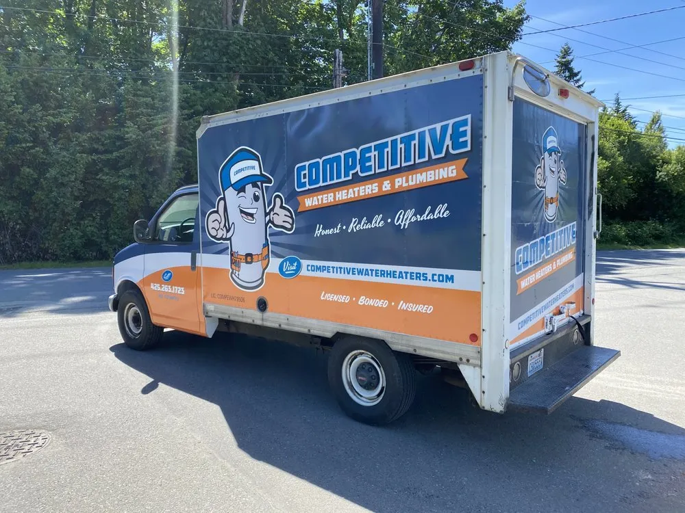 Slide of Competitive Water Heaters & Plumbing