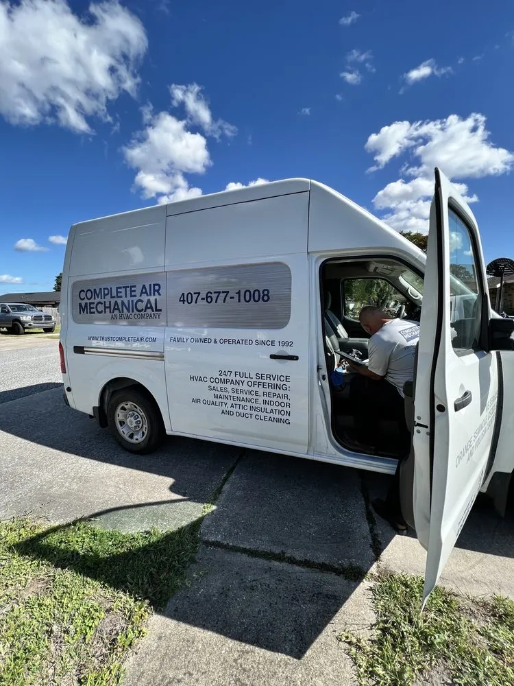 Slide of Complete Air Mechanical of Central Florida