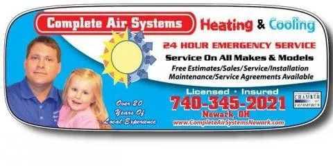 Complete Air Systems Heating & Cooling