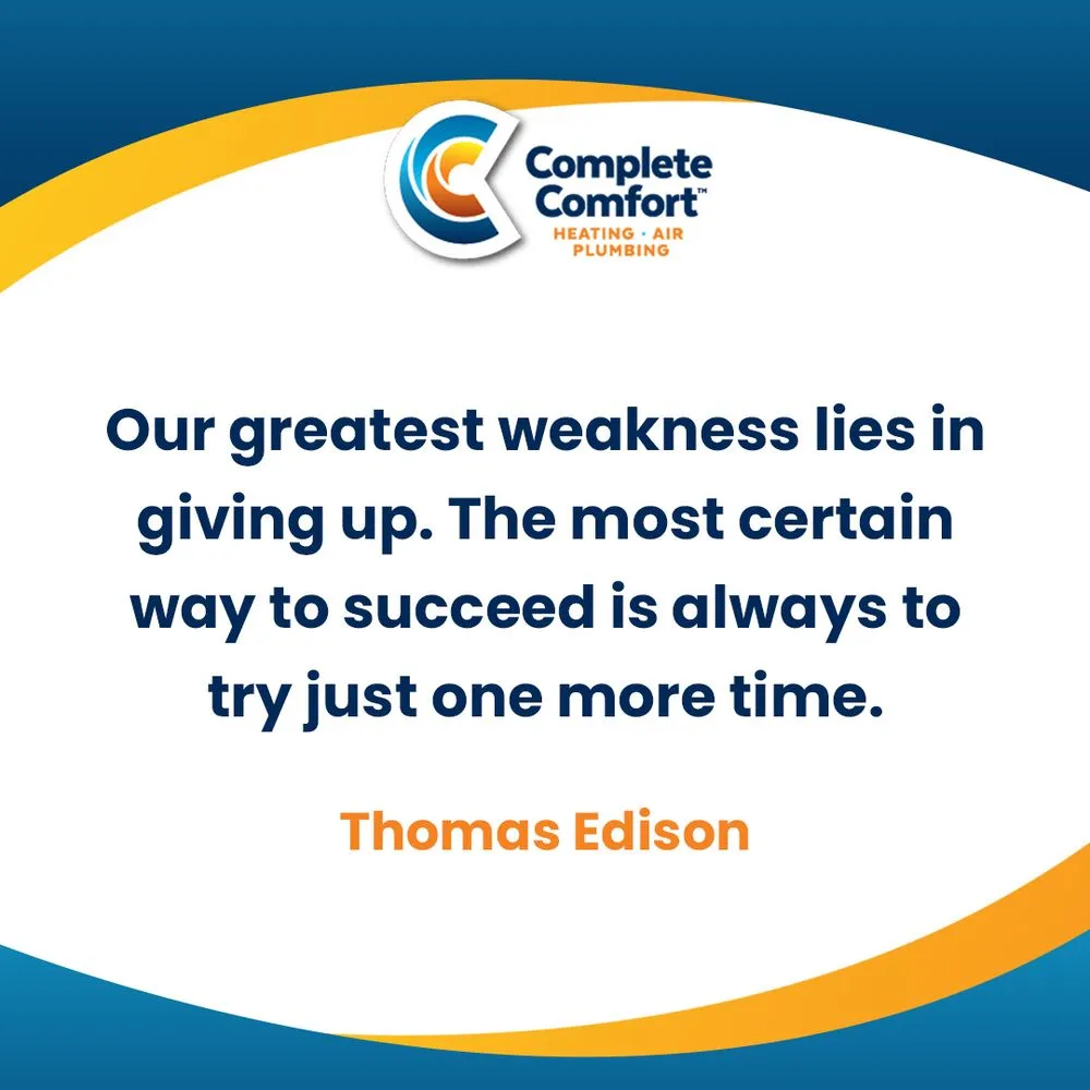 Slide of Complete Comfort Heating, A/C & Plumbing Repair