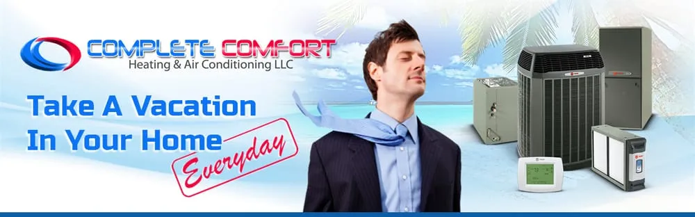 Slide of Complete Comfort Heating Air Plumbing